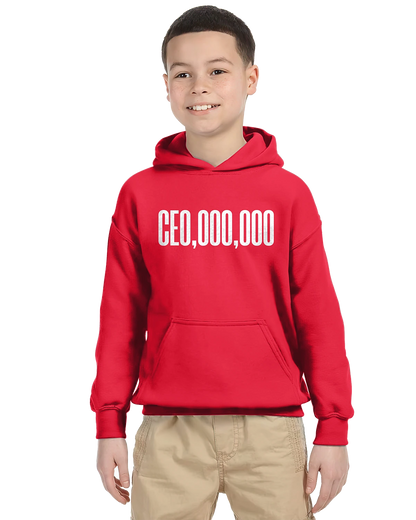 CEO,OOO,OOO  Unisex Kids Hoodie